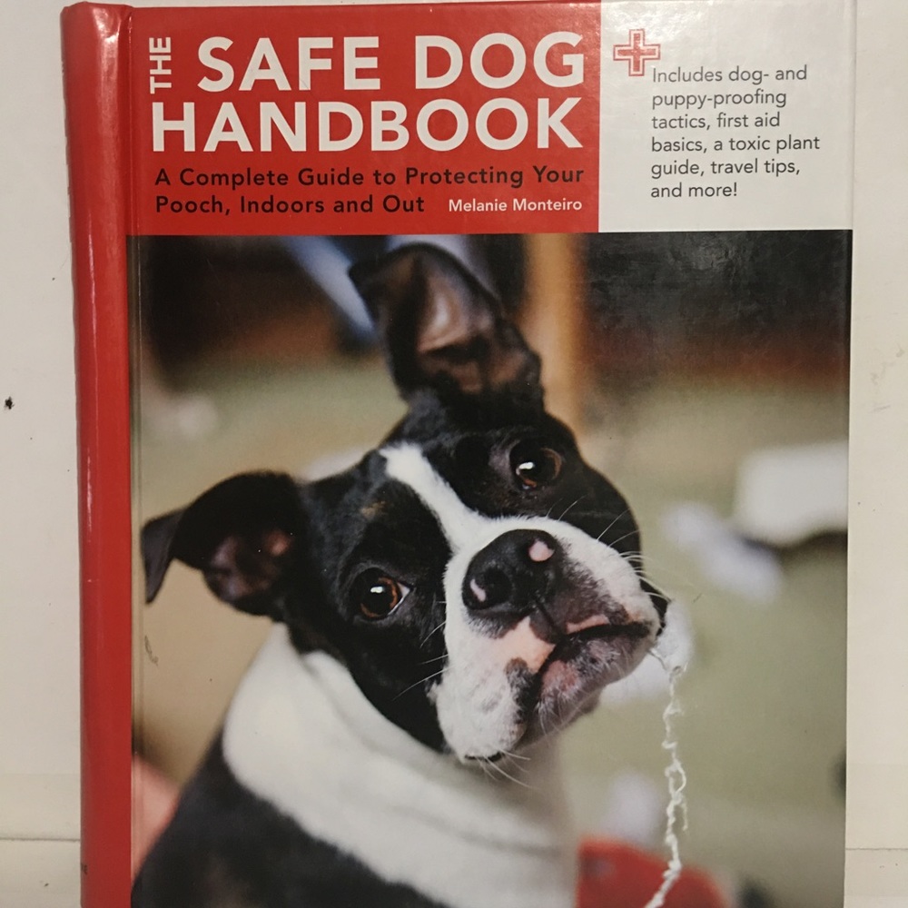 THE SAFE DOG HANDBOOK by Melodie  Monteiro spiral-bound hardback EUC